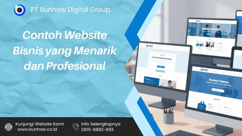 Contoh Website Bisnis yang Menarik dan Profesional