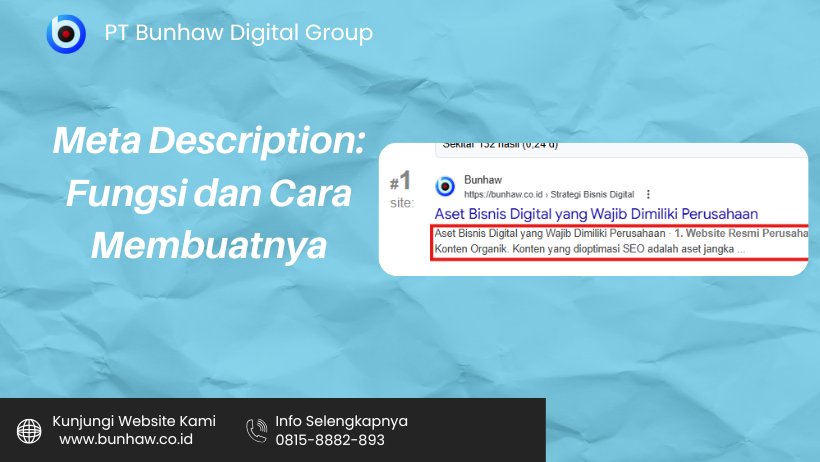 Meta Description: Fungsi dan Cara Membuatnya