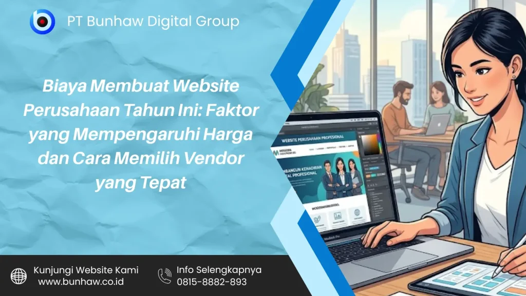 Biaya Membuat Website Perusahaan Tahun Ini: Faktor yang Mempengaruhi Harga dan Cara Memilih Vendor yang Tepat