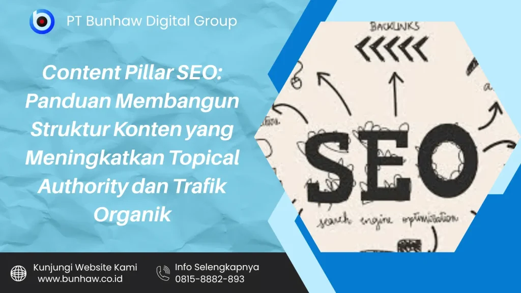 Content Pillar SEO: Panduan Membangun Struktur Konten yang Meningkatkan Topical Authority dan Trafik Organik