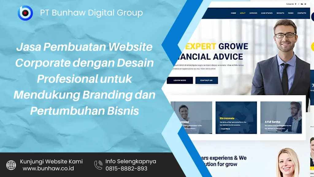 Jasa Pembuatan Website Corporate dengan Desain Profesional untuk Mendukung Branding dan Pertumbuhan Bisnis