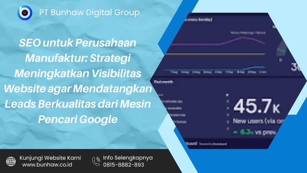SEO untuk Perusahaan Manufaktur: Strategi Meningkatkan Visibilitas Website agar Mendatangkan Leads Berkualitas dari Mesin Pencari Google